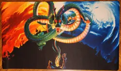 Dragon ball shenron bulma goku Playmat card game Play Mat desk Mouse Pad TCG CCG - Image 1