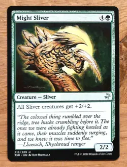 Mtg Magic: Machtremasuri/ Might Sliver, English, Nearmint, Lord Pumper - Image 1