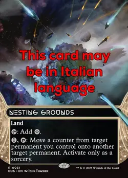 MTG NESTING GROUNDS 31 EXC - TERRITORIO DI NIDIFICAZIONE - EOS IT - MAGIC - Image 1