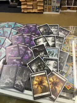 plus de 50 terrain magnifique magic the gathering plusieurs holographique - Image 3