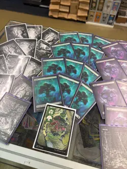 plus de 50 terrain magnifique magic the gathering plusieurs holographique - Image 4