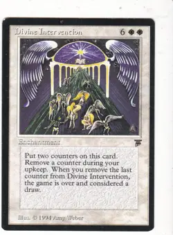 x1 Divine Intervention Legends MAGIC MTG ENGLISH 1994 EX-NM VINTAGE ! - Image 1