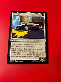 1x PROWL, STOIC STRATEGIST - Transformers - MTG - Magic the Gathering - Image 2