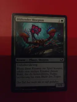MAGIC THE GATHERING Bluhender Skorpion 2025 Deutsch C0174 - Image 1
