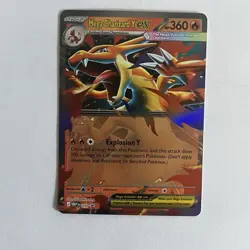 Mega Charizard X and Y EX Cards - English 029 & 030 Black Star Promo New NM - Image 5
