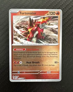 Nintendo Turtonator 017/088 Basic Turtle Pokemon Card English 120 HP Regular - Image 1