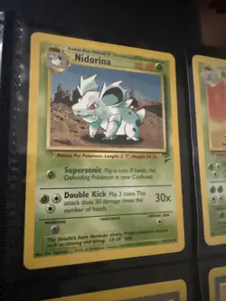 Vintage Pokemon Card Lot Base Set - Gym - Team Rocket - Lot Of 9 - Image 3