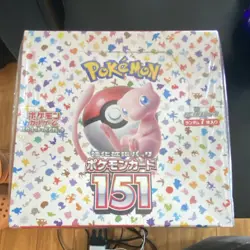 Pokemon 151 Booster Box Japanese Edition Mew sv2a Card Game Sealed - Image 1