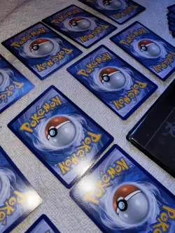 Pokemon TCG Mixed Lot Eevee Ultra Pro Pocket Card Binder w/ 25 Cards XY Set Holo - Image 3