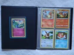 Pokemon TCG Mixed Lot Eevee Ultra Pro Pocket Card Binder w/ 25 Cards XY Set Holo - Image 4