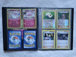 Pokemon TCG Mixed Lot Eevee Ultra Pro Pocket Card Binder w/ 25 Cards XY Set Holo - Image 5
