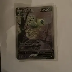 Pokemon Celebi V Ultra Rare Full Art Holo Fusion Strike 245/264 TCG Card - Image 1