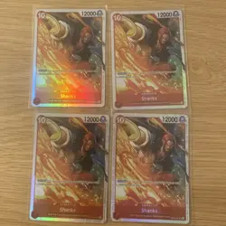 4x Shanks | OP06-007 | Playset | Wings of Captain | One Piece Card Game - Image 1