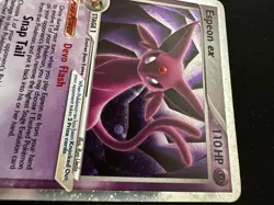 Pokemon TCG Espeon EX Unseen Forces Holo Card 102/115 Rare, Moderately Played - Image 2