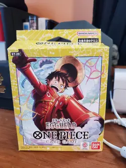 Japanese Bandai One Piece Card Game Starter Deck - EGGHEAD - ST-29 Sealed - Image 1