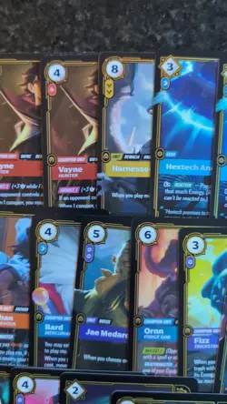 Riftbound Tcg Orig & Spirit,Rare Job Lot Bulk Buy x 32 Mixed Rare Cards * - Image 2