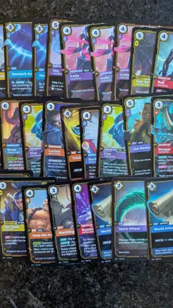 Riftbound Tcg Orig & Spirit,Rare Job Lot Bulk Buy x 32 Mixed Rare Cards * - Image 4