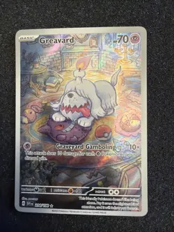 Pokemon TCG Greavard Illustration Rare Card 214/198 Scarlet & Violet Base Set - Image 1