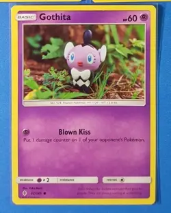 4x Gothorita 53/145, 4x Gothita 52/145 Pokemon card SM Guardians Rising NM - Image 3