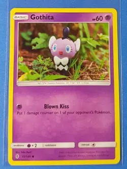 4x Gothorita 53/145, 4x Gothita 52/145 Pokemon card SM Guardians Rising NM - Image 4