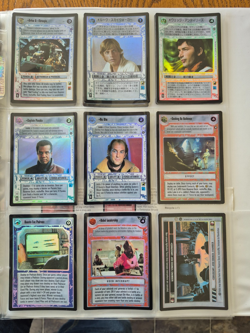 Star Wars CCG Lot of 30 Reflections III Foil Cards Decipher Games NM - Image 3