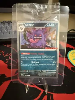 Pokemon TCG Gengar GameStop Promo Sealed Promo Card - Image 1