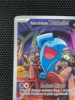 Team Rocket's Wobbuffet SV: Scarlet & Violet Promo Cards #203 Black Star Promo - Image 2