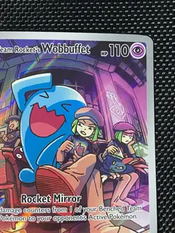 Team Rocket's Wobbuffet SV: Scarlet & Violet Promo Cards #203 Black Star Promo - Image 3