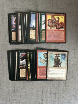 *** MTG Ice Age Edition (1995) 60 card LOT - Magic the Gathering No Duplicates - Image 1