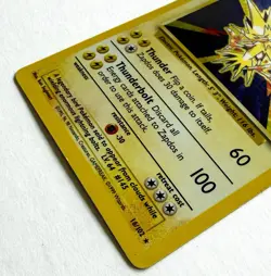 Pokemon TCG Zapdos 16/102 Base Set Holo Rare WOTC 1999 Unlimited HP/MP - Image 5