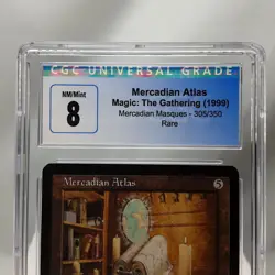 MTG - Mercadian Masques - Mercadian Atlas - Graded - CGC 8.0 - Image 3