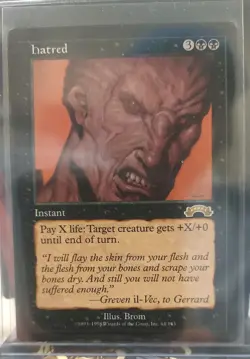 Hatred LP Exodus MTG Magic the Gathering - Image 1