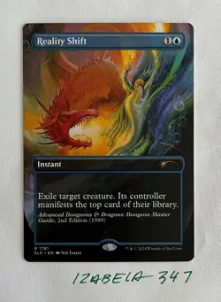 MTG Reality Shift NON-FOIL Secret Lair x Dungeons & Dragons #1781 NM/M Unplayed - Image 1