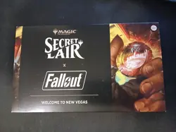 MTG Secret Lair X Fallout: Welcome to New Vegas Non-Foil Sealed **IN HAND** - Image 1