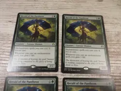 4x Herald of the Pantheon - NM - Origins - English - OOP MTG Enchantress Playset - Image 2