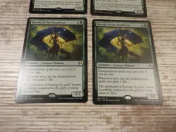 4x Herald of the Pantheon - NM - Origins - English - OOP MTG Enchantress Playset - Image 3