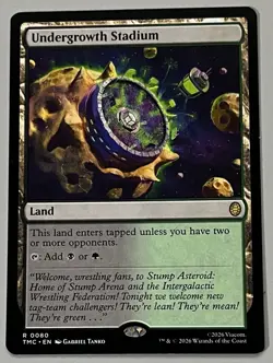 MTG TMC Undergrowth Stadium Land RARE REGULAR #0080 - Image 1