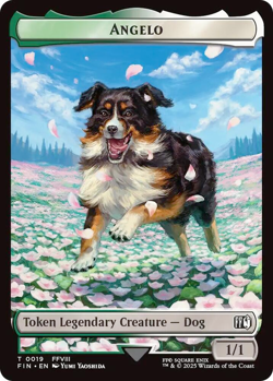 Angelo || Darkstar Double-Sided Token - FINAL FANTASY (FIN) - Image 1