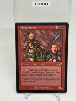 1x Moggcatcher Nemesis MTG Magic the Gathering LP - Image 1