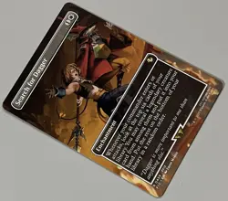 MTG Final Fantasy Commander Search for Dagger Enchantment RARE REGULAR #0459 - Image 2