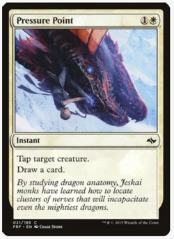 Magic the Gathering Pressure Point (x4) PLAYSET MtG Fate Reforged NM/LP - Image 1