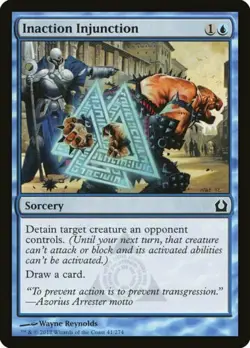 INACTION INJUNCTION X 4 N/M- RETURN TO RAVNICA MAGIC THE GATHERING - Image 1