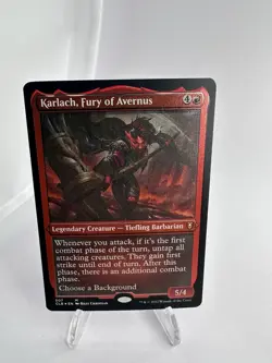 Karlach, Fury of Avernus Foil Etched Commander Legends: Battle for Baldur's Gate - Image 1