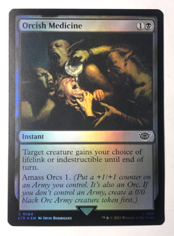 Orcish Medicine FOIL 104 The Lord of the Rings MTG Magic the Gathering NM - Image 1