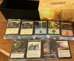 Magic: The Gathering sealed Basic Land and token lot - Image 1