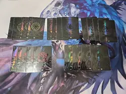 MTG Phyrexia All Will Be One Oil Slick Raised Basic Lands, 4 Ea Color. Playset - Image 1