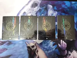 MTG Phyrexia All Will Be One Oil Slick Raised Basic Lands, 4 Ea Color. Playset - Image 2