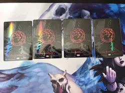 MTG Phyrexia All Will Be One Oil Slick Raised Basic Lands, 4 Ea Color. Playset - Image 5