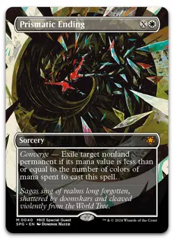Prismatic Ending (Borderless) #40 (NM) Special Guests SPG Magic MTG - Image 1