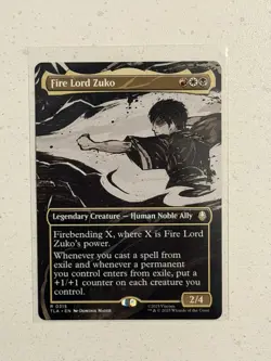 Fire Lord Zuko 0315 Extended Art MTG Avatar: The Last Airbender NM - Image 1